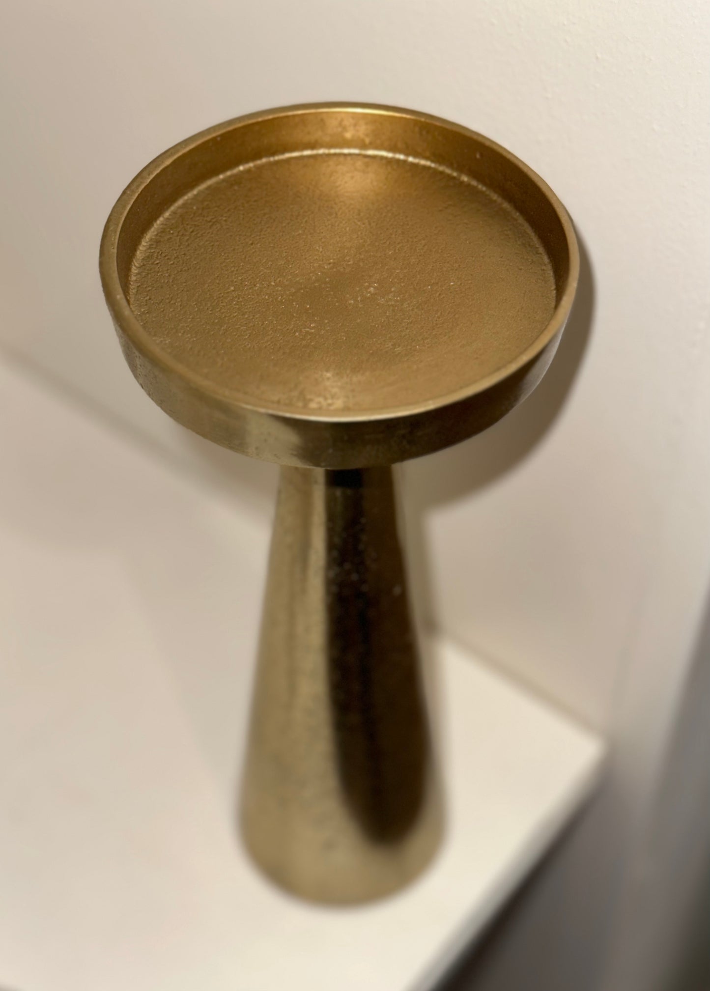 Muted Gold Candlestick