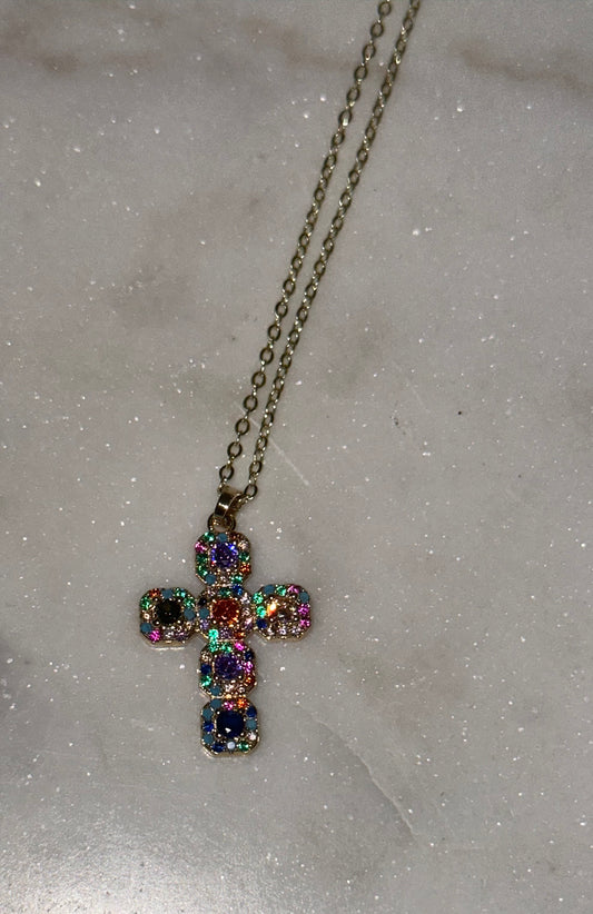 Colors of the Cross Necklace