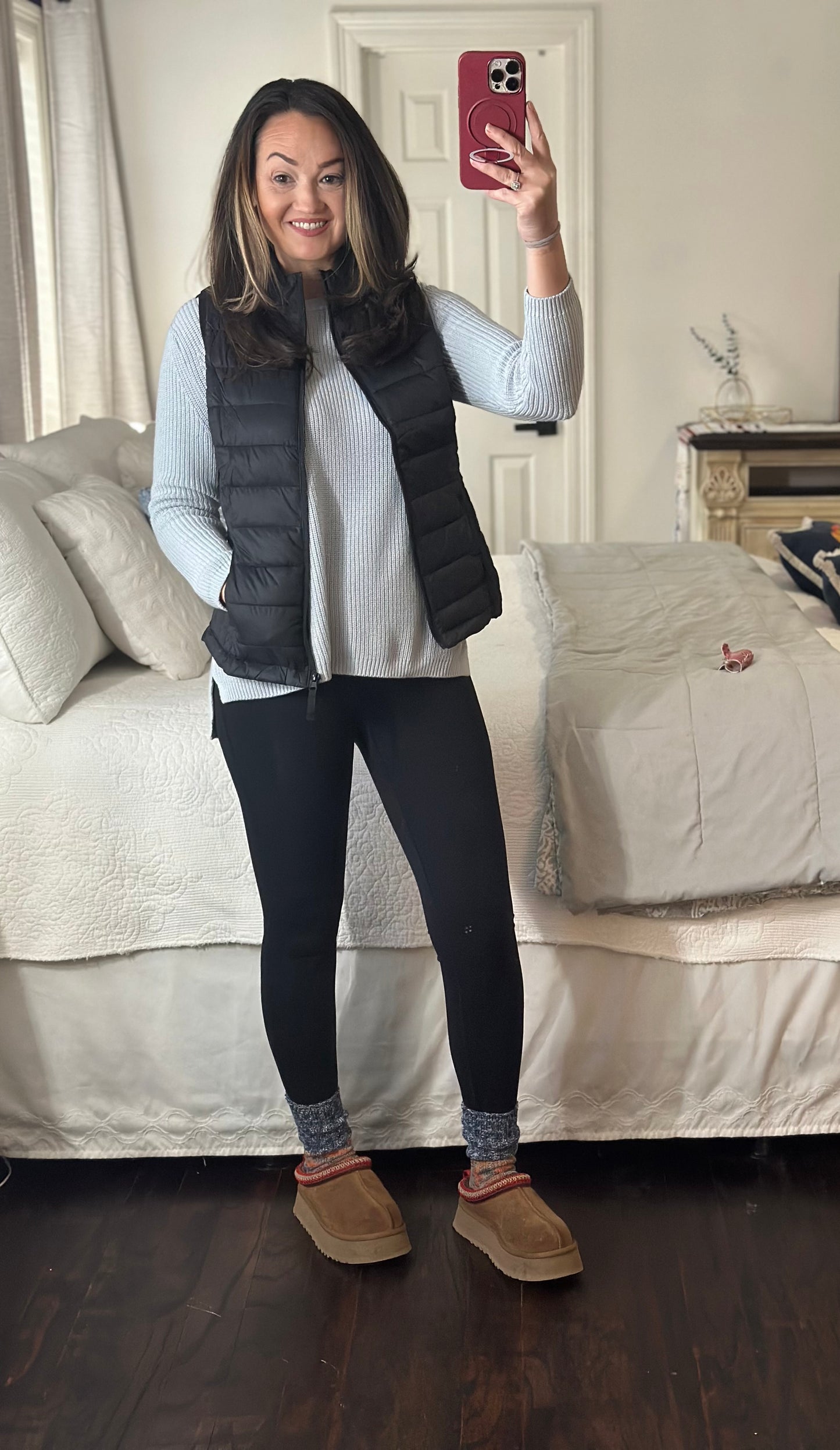 Black Puffer Vest