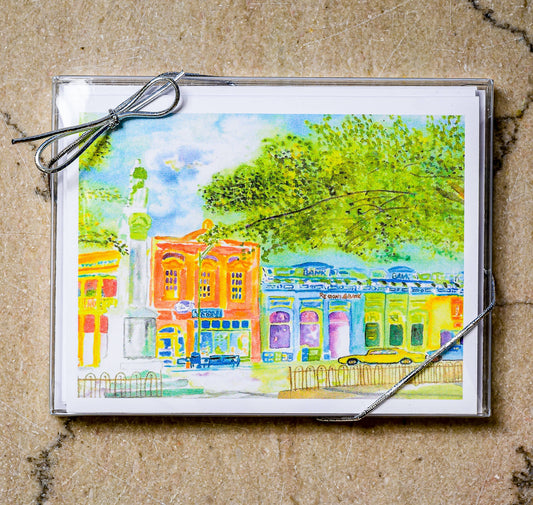 Cityscape Boxed Note Cards Set