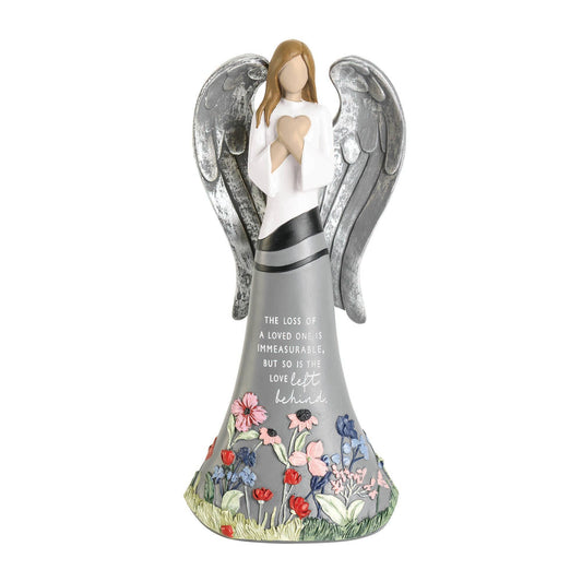 Figurine Angel Loss A Of 8.5"H Resin