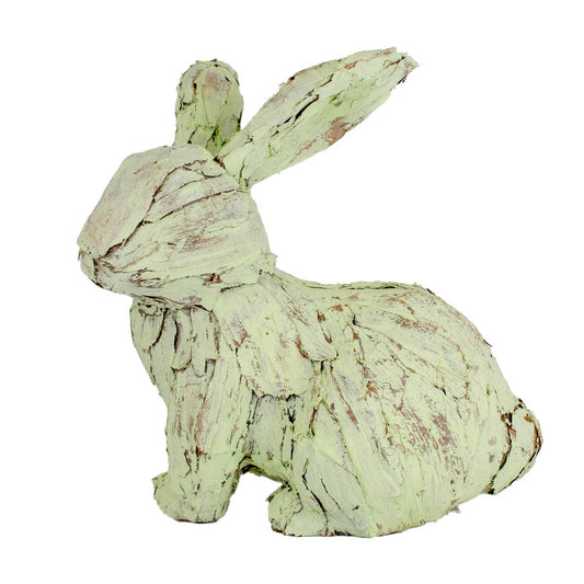 Hester Bunny   Green/Natural   9.5x10x6.25