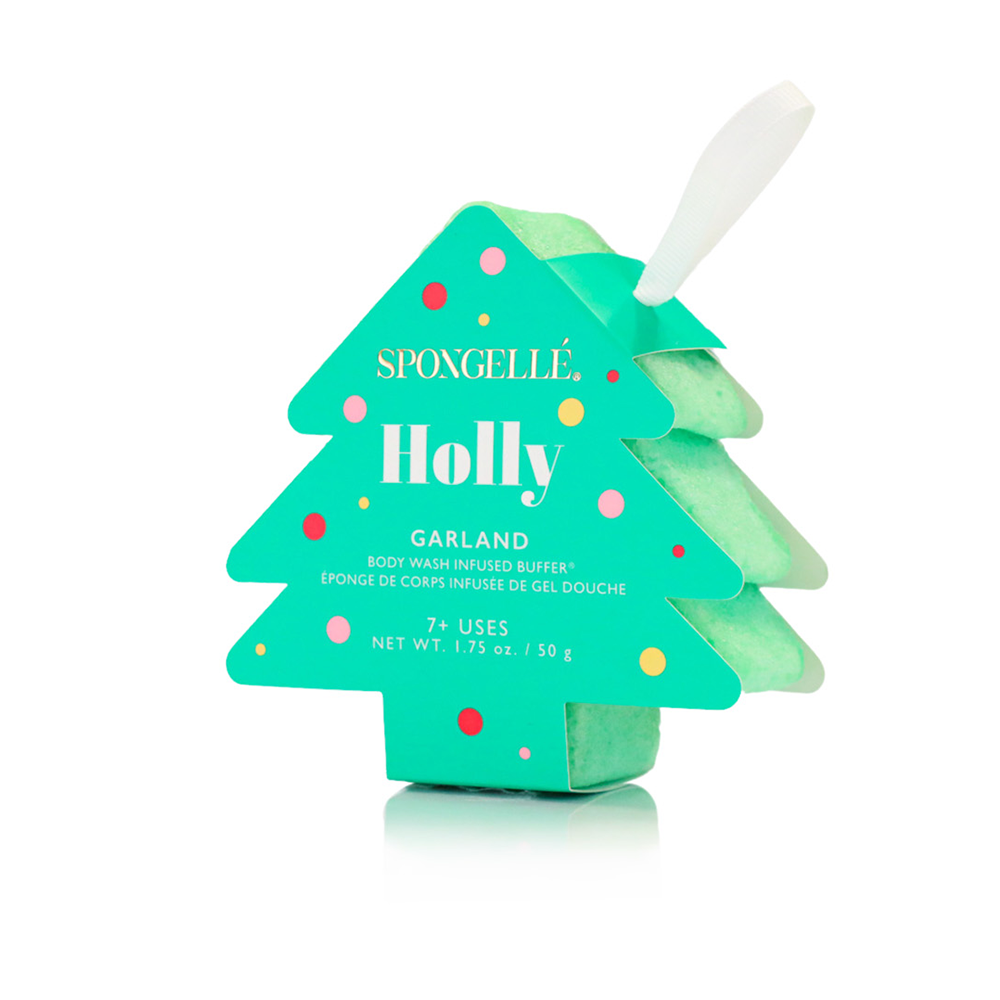 Spongelle Christmas Tree Body Wash Buffer