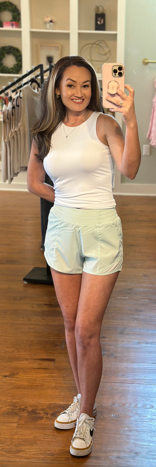 Light Mint Active Short