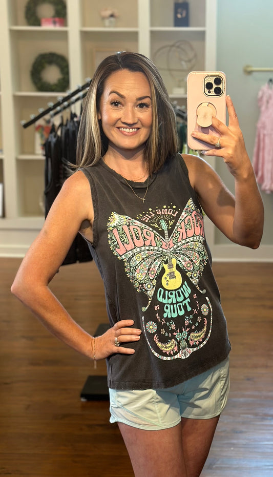 Rock 'N Roll Graphic Tank