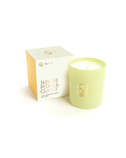 Jasmine Petals & Quince Soy Candle