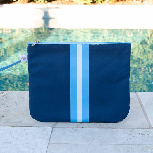 Curacao Wet/Dry Bag - Navy/Palace