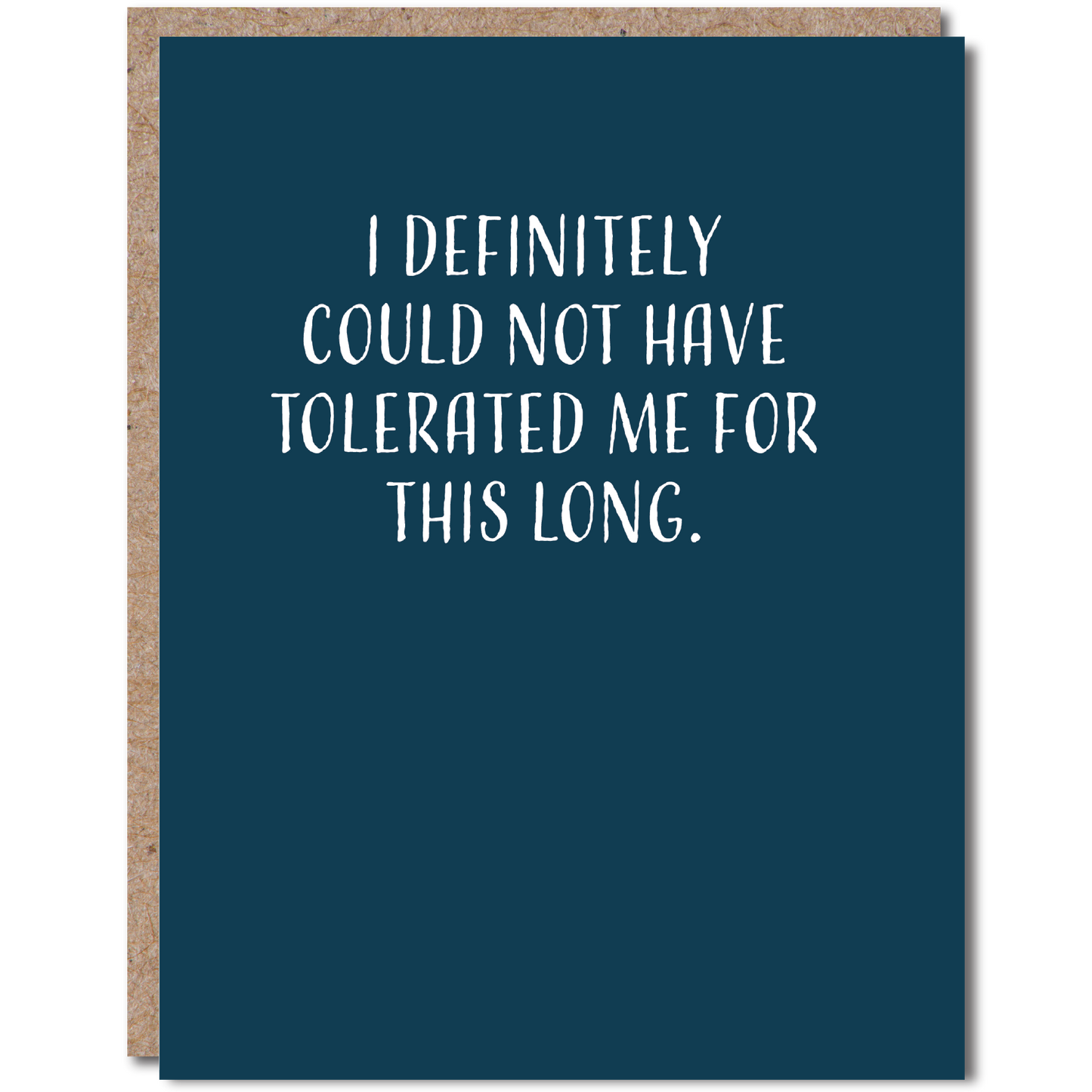 Anniversary Card Funny - Love Card - Just Because Card LV008